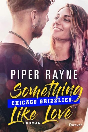 A book cover of Something like Love featuring a close up image of a smiling couple.